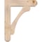 Ekena Millwork Legacy Craftsman Smooth Bracket w/ Offset Brace, Douglas Fir, 7 1/2"W x 30"D x 38"H BKT0806X30X38LEC04SDF - alternate 2